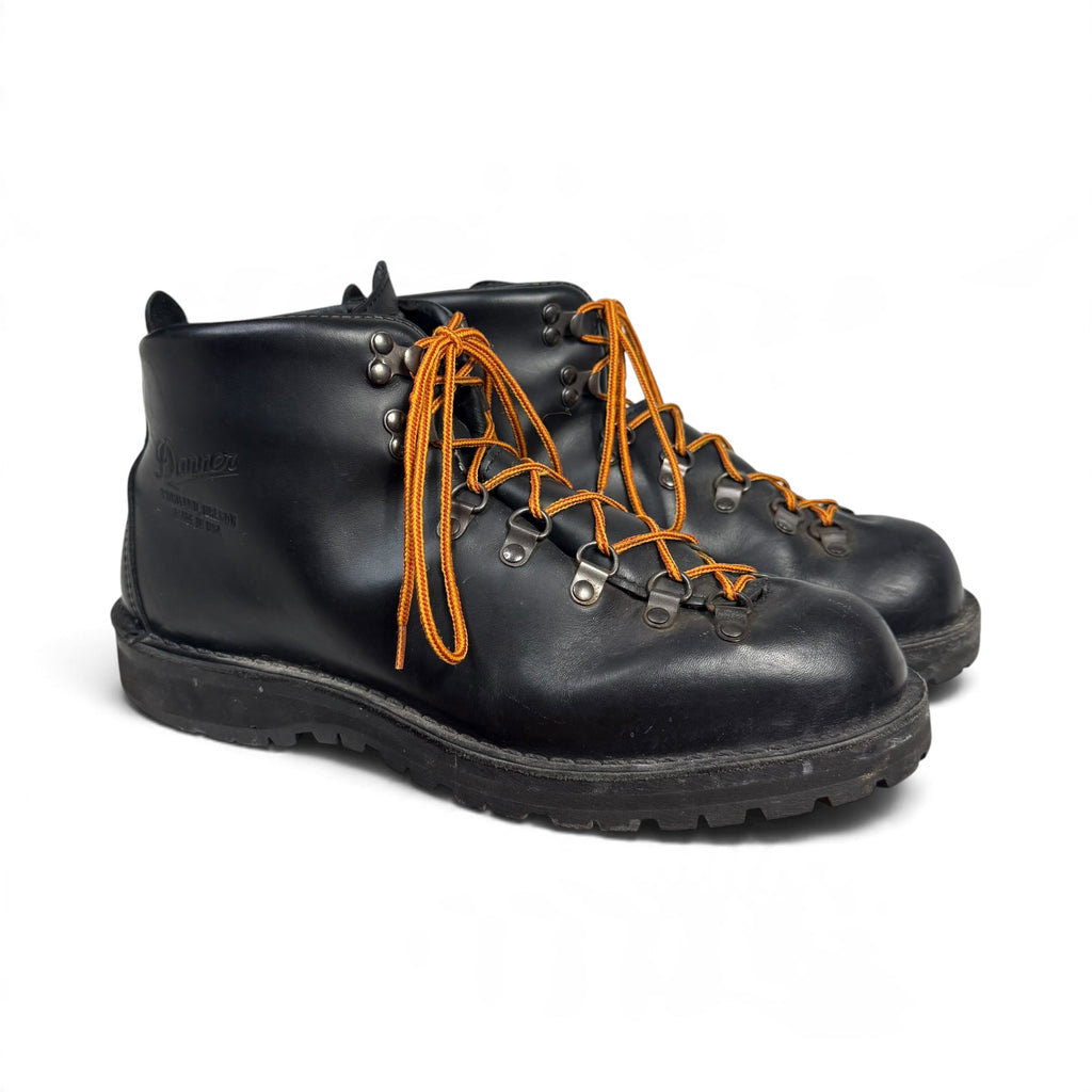 danner mountain light black leather gore-tex hiking boots 31530