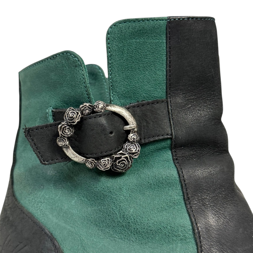 john fluevog hopeful dove rose buckle boots