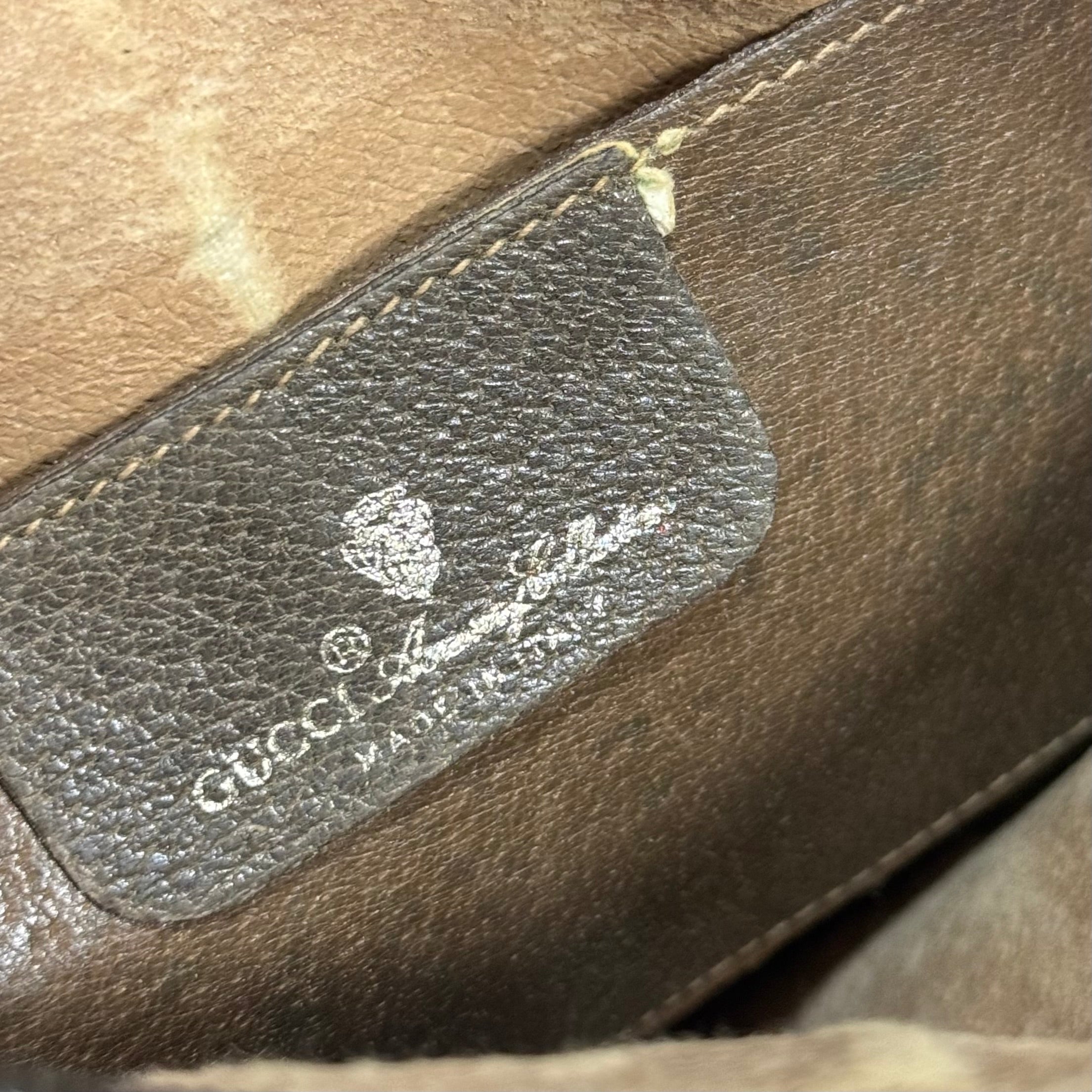 vintage gucci sherry line crossbody bag