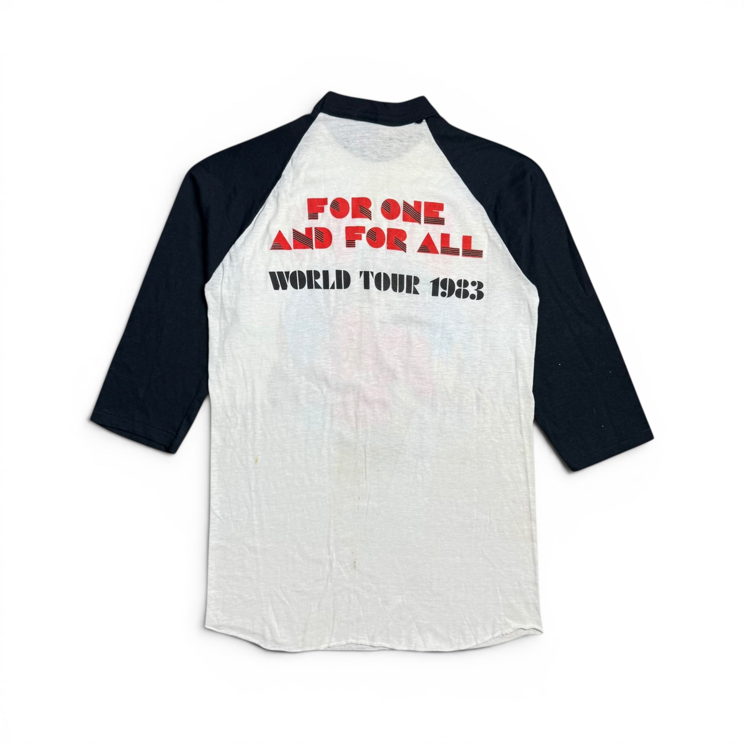vintage 1983 diana ross for one and for all world tour tee