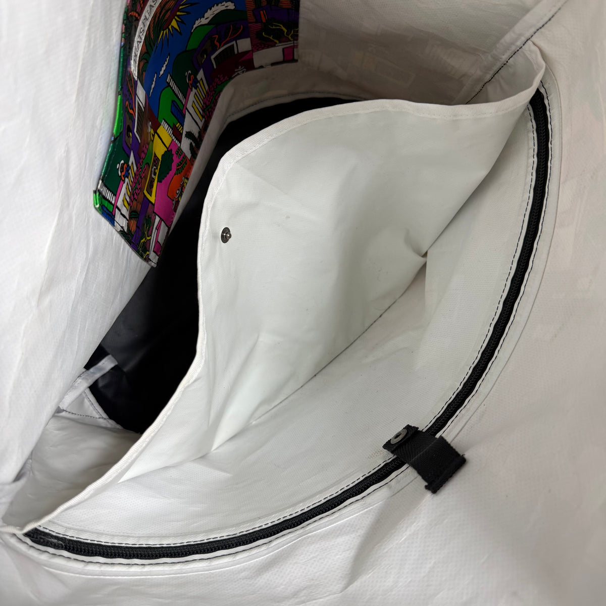 2011 aw pleats please issey miyake luz y color mexico village print messenger bag