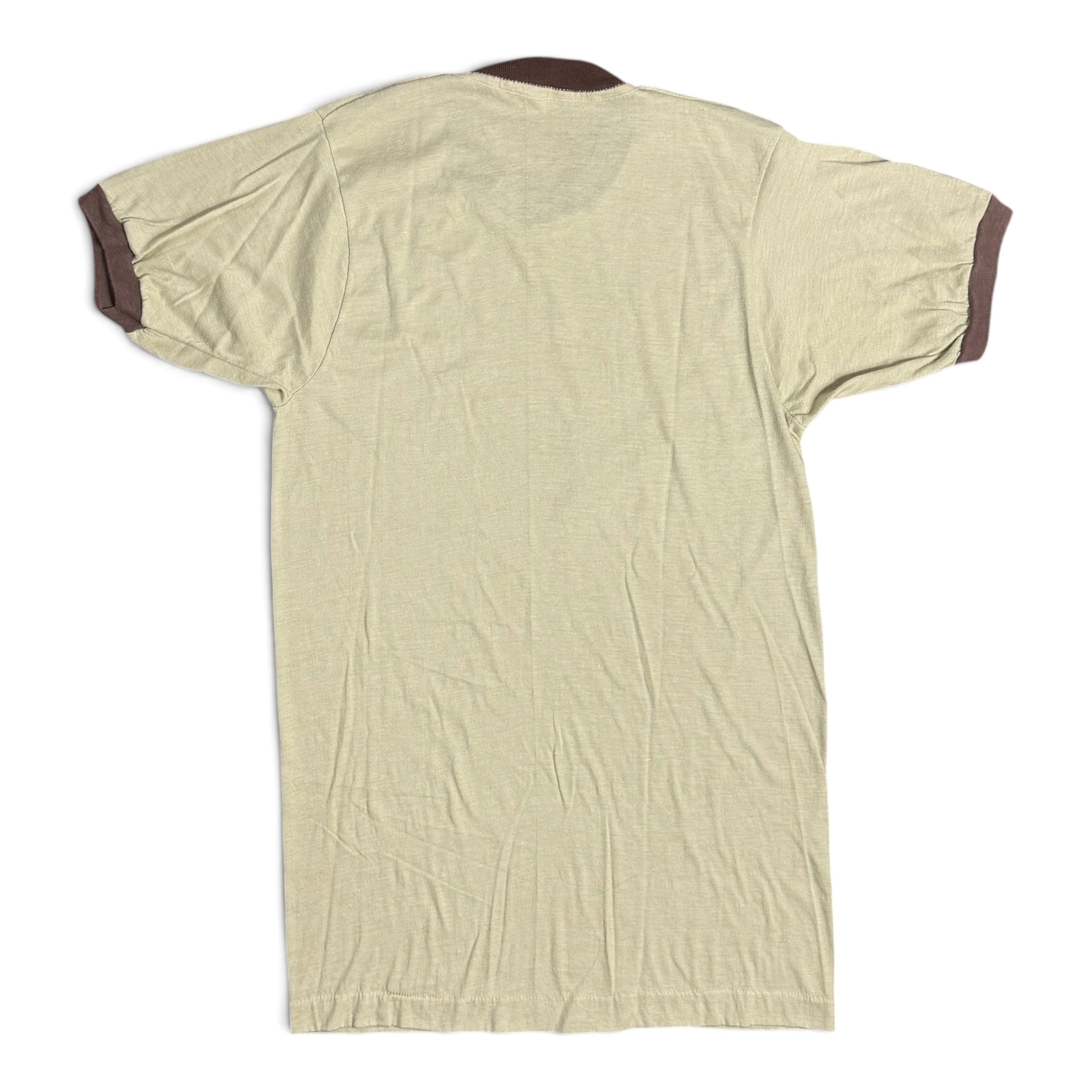 vintage 1983 gulow smiley sun ringer tee
