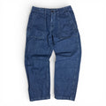 imogene + willie blake military style wide leg indigo denim