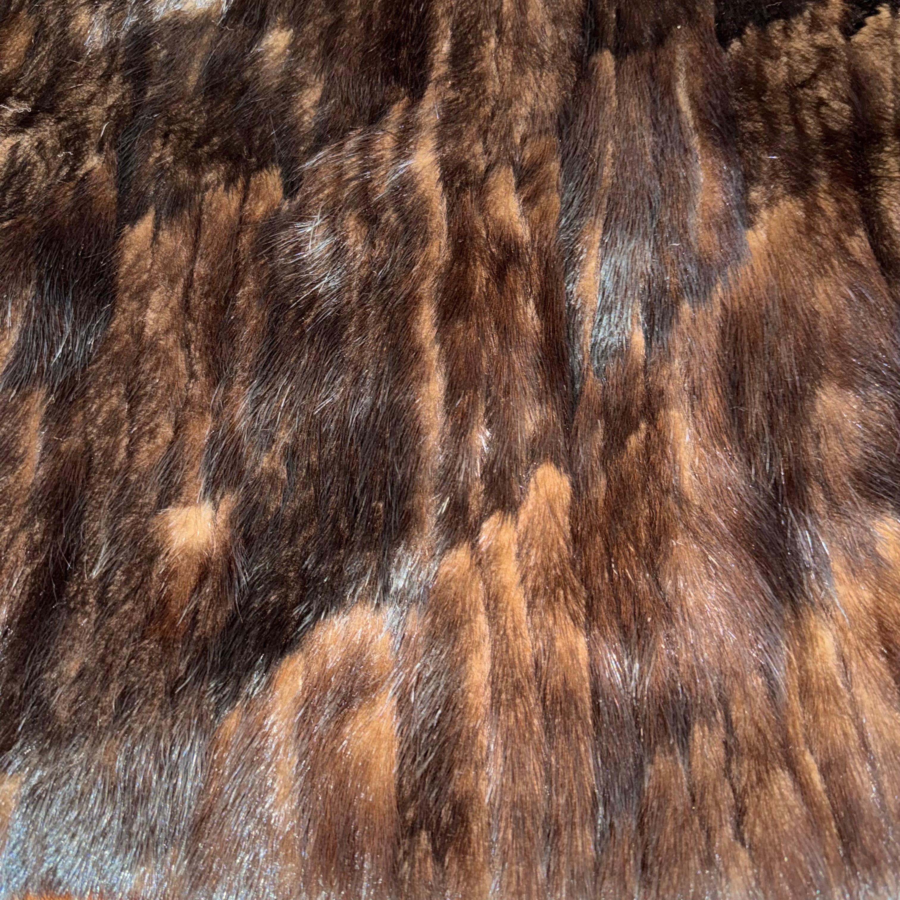vintage genuine marten fur coat