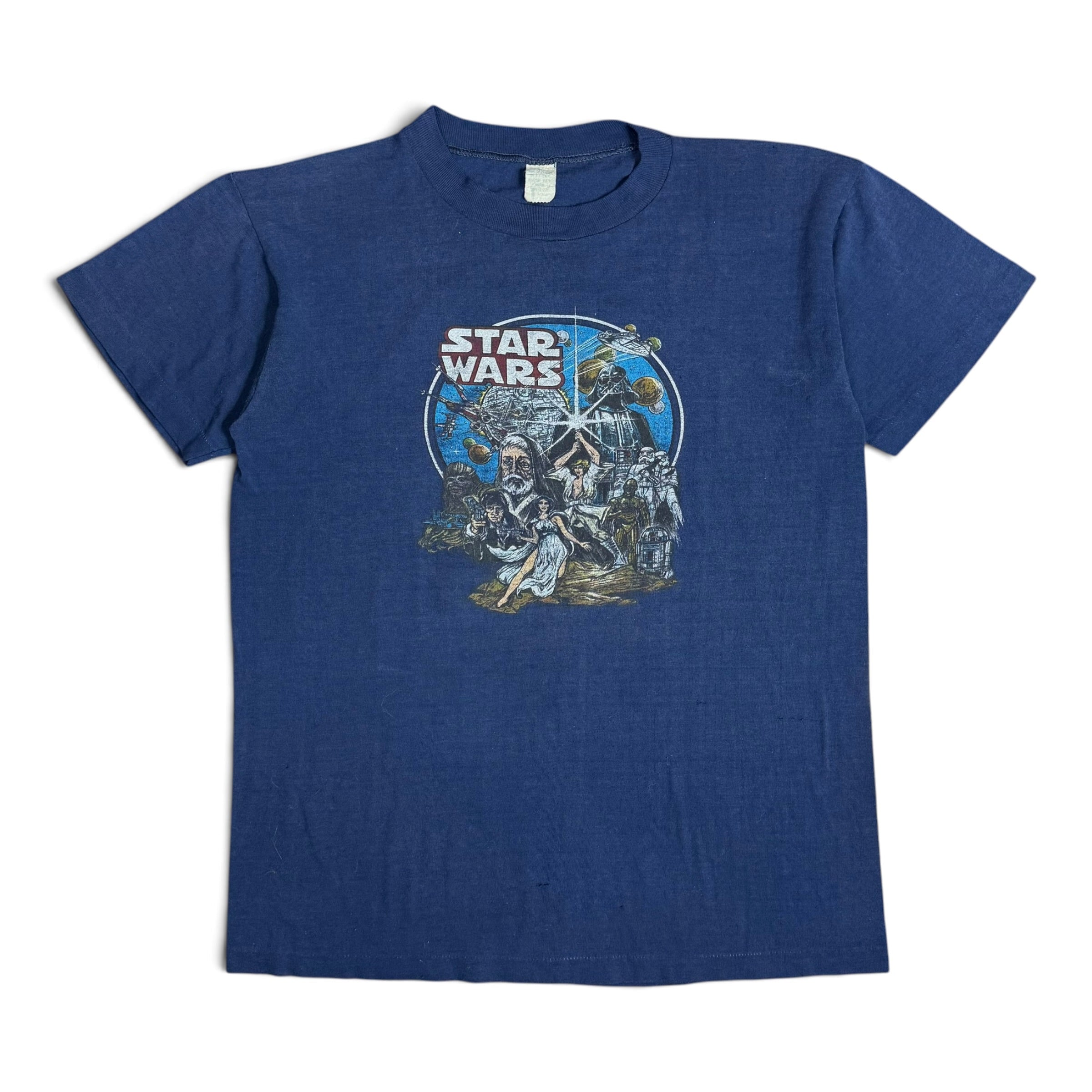 vintage 70s star wars a new hope rare movie poster tee