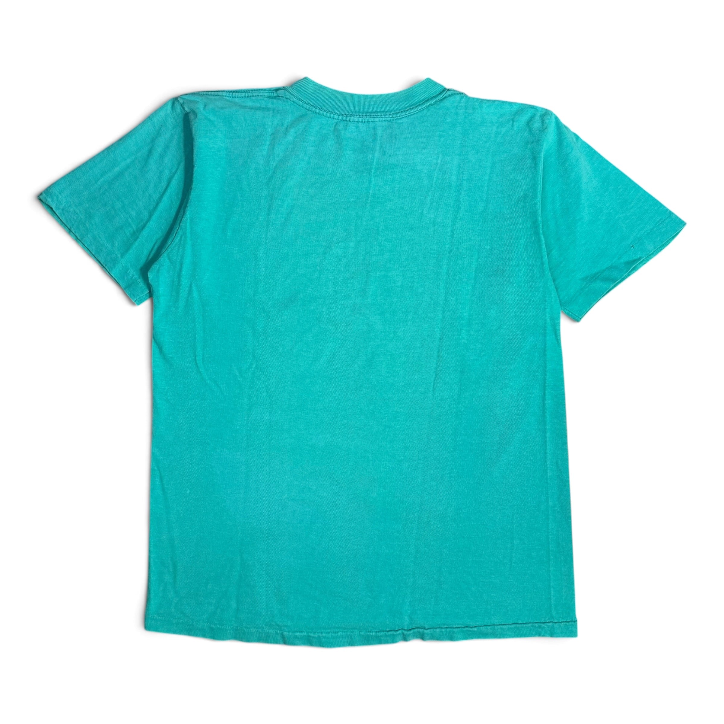 vintage 80s nuclear free zone homer alaska graphic tee