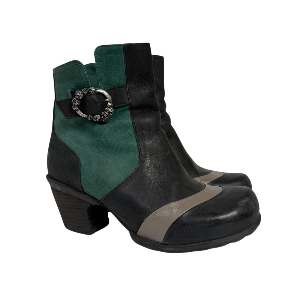 john fluevog hopeful dove rose buckle boots