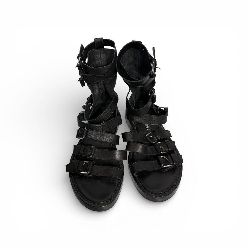 ann demeulemeester 2010 gladiator sandals