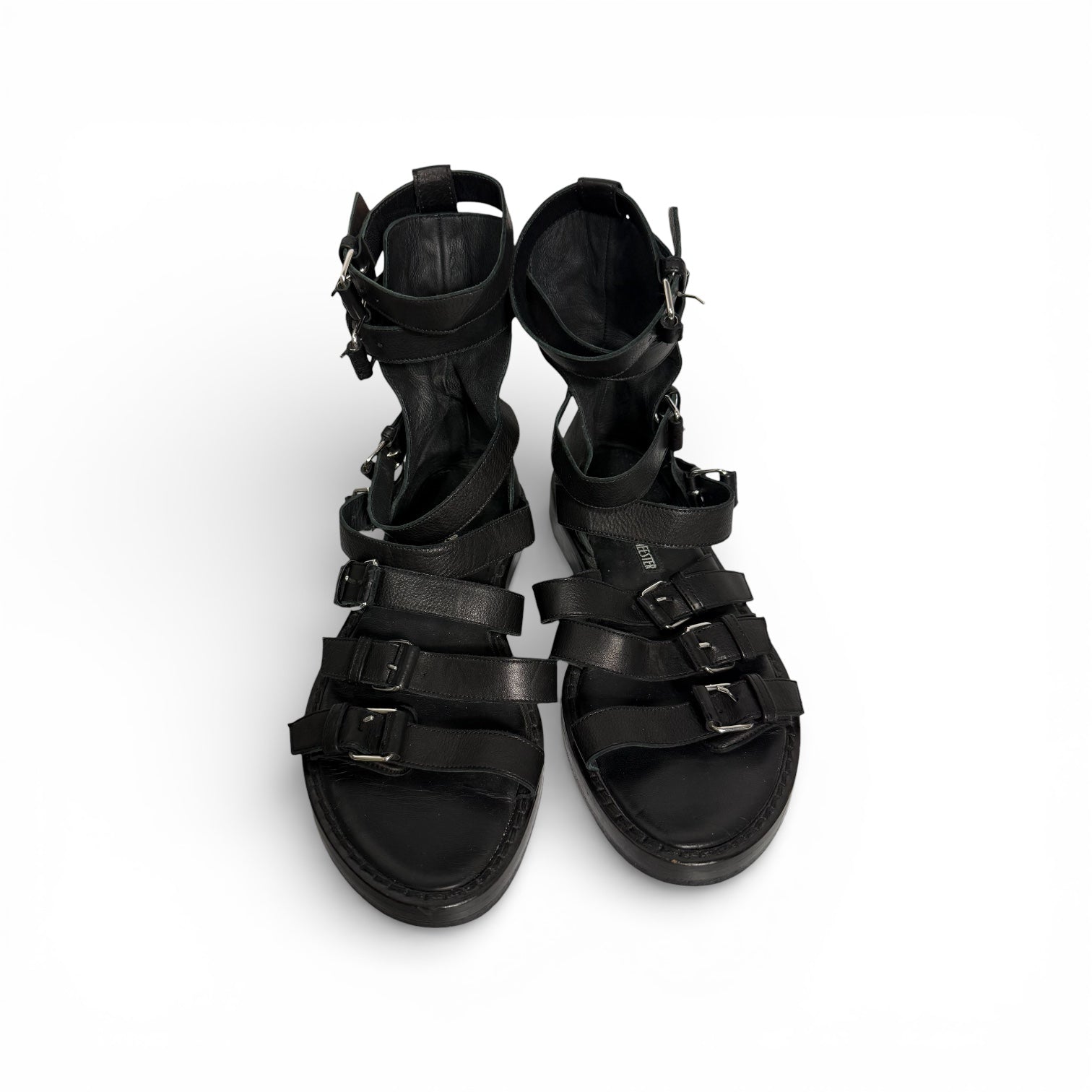 ann demeulemeester 2010 gladiator sandals