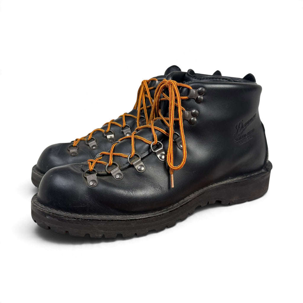 danner mountain light black leather gore-tex hiking boots 31530