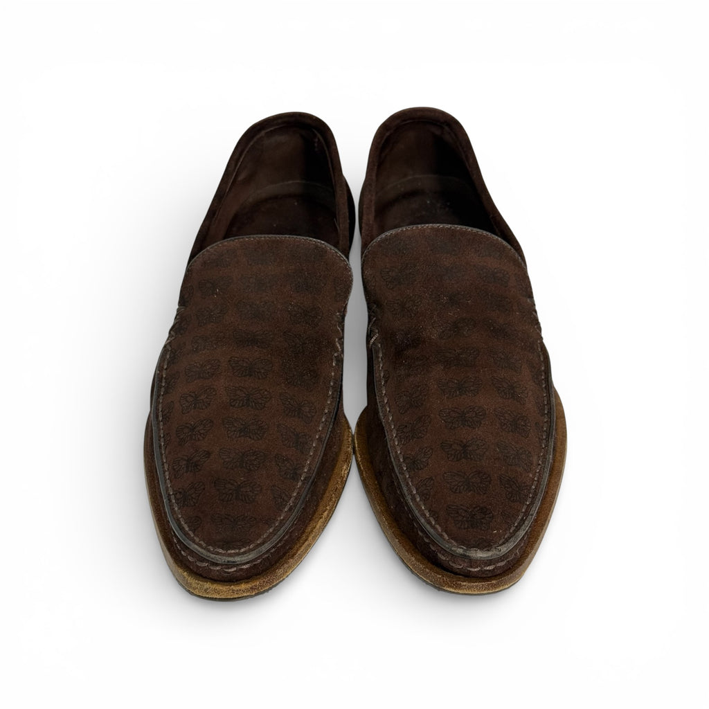 vintage bottega veneta butterfly loafers