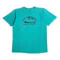 vintage 80s nuclear free zone homer alaska graphic tee