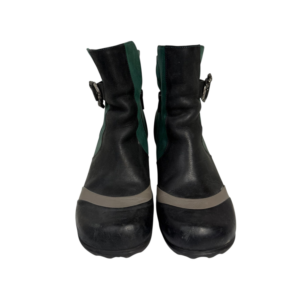 john fluevog hopeful dove rose buckle boots