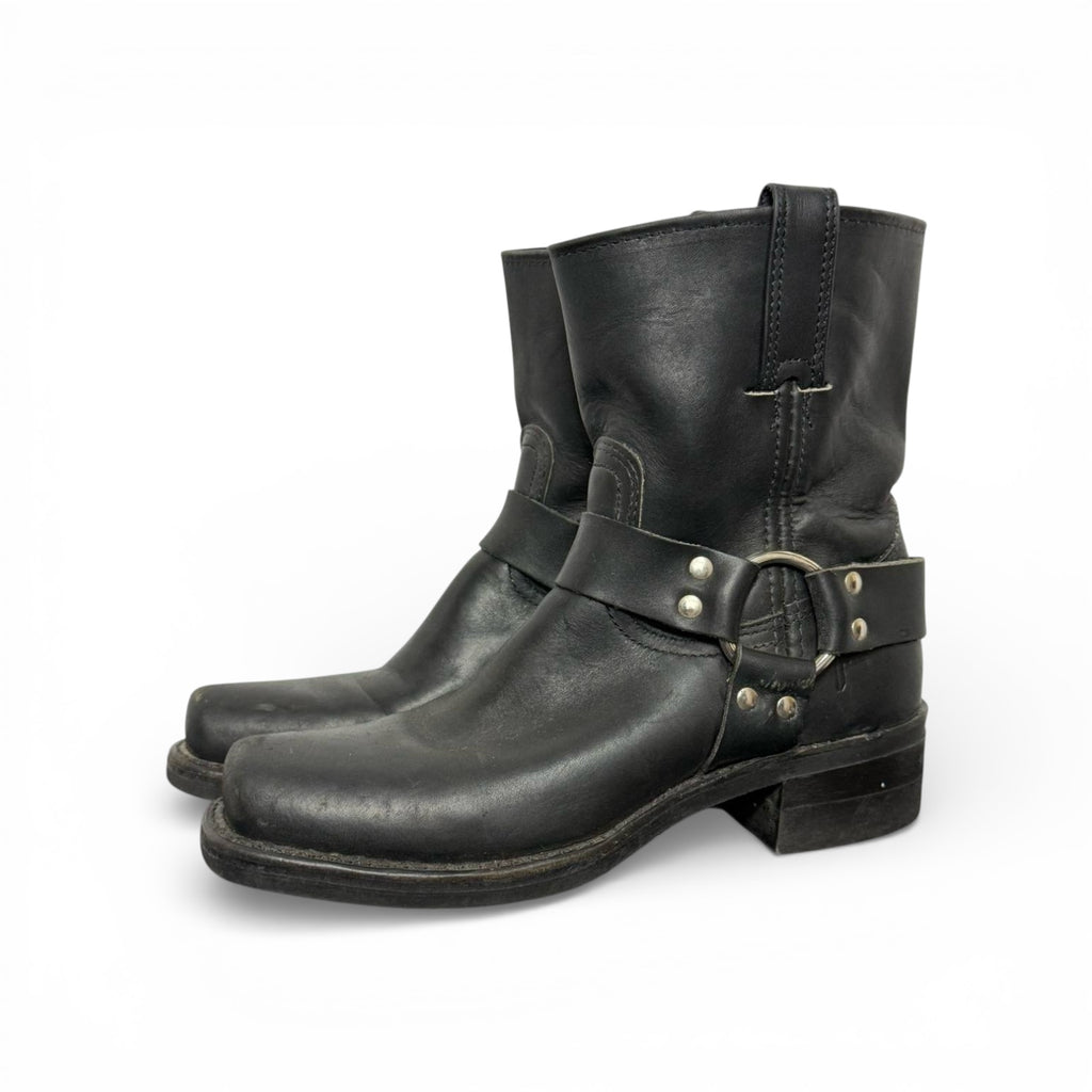 vintage frye harness boots