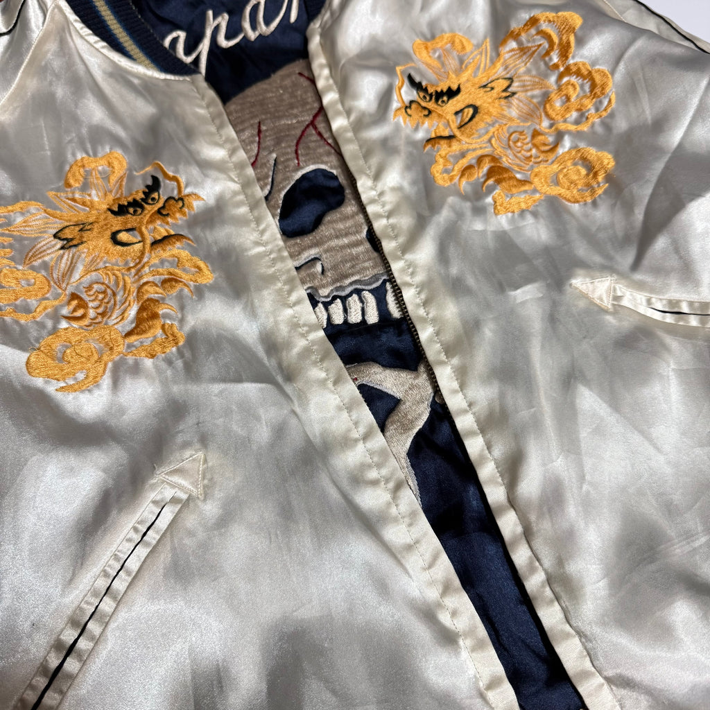 vintage tailor toyo japan skulls & dragons sukajan