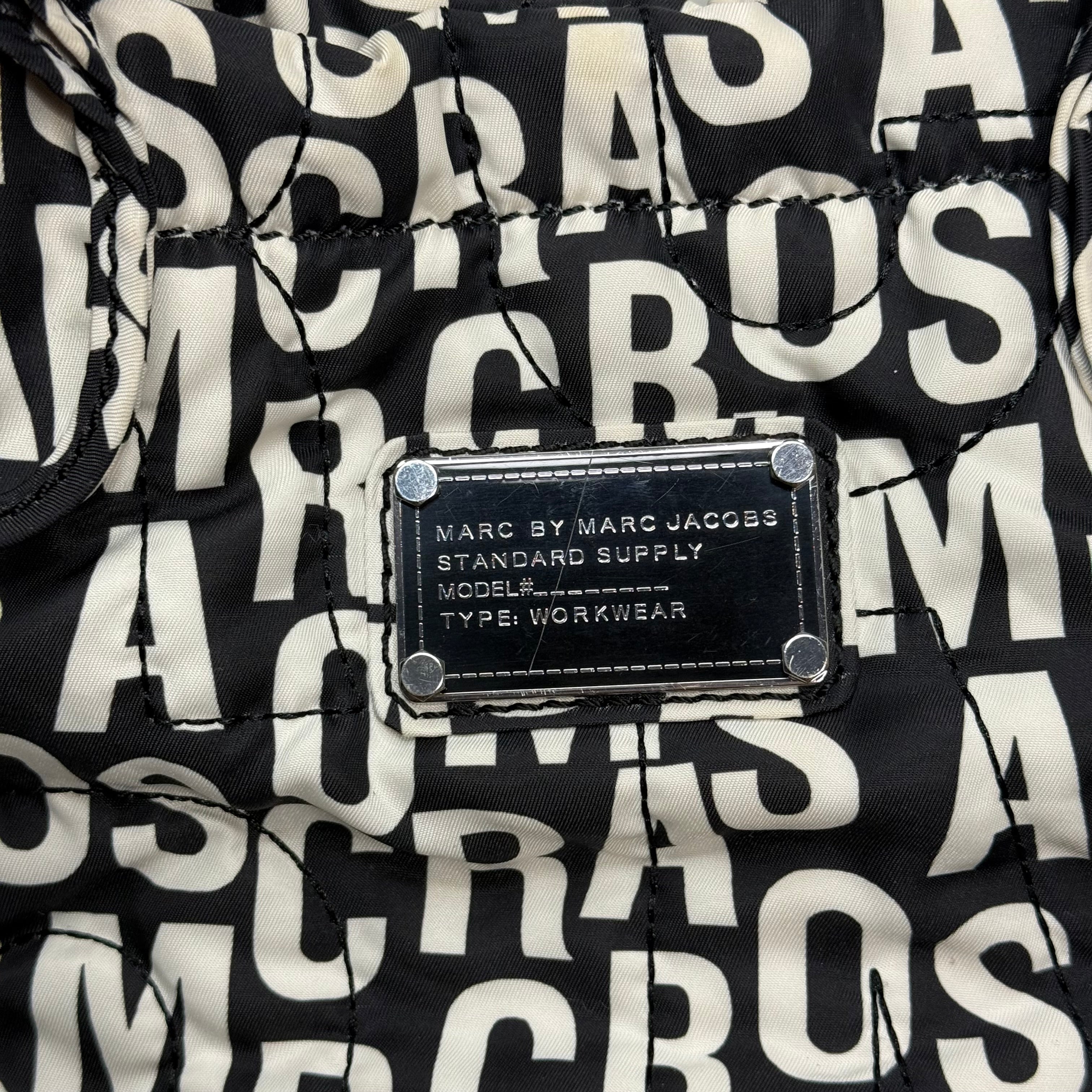 marc by marc jacobs nylon medium monogram tote bag