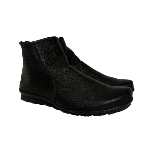 arche baryky soft black deerskin leather boots