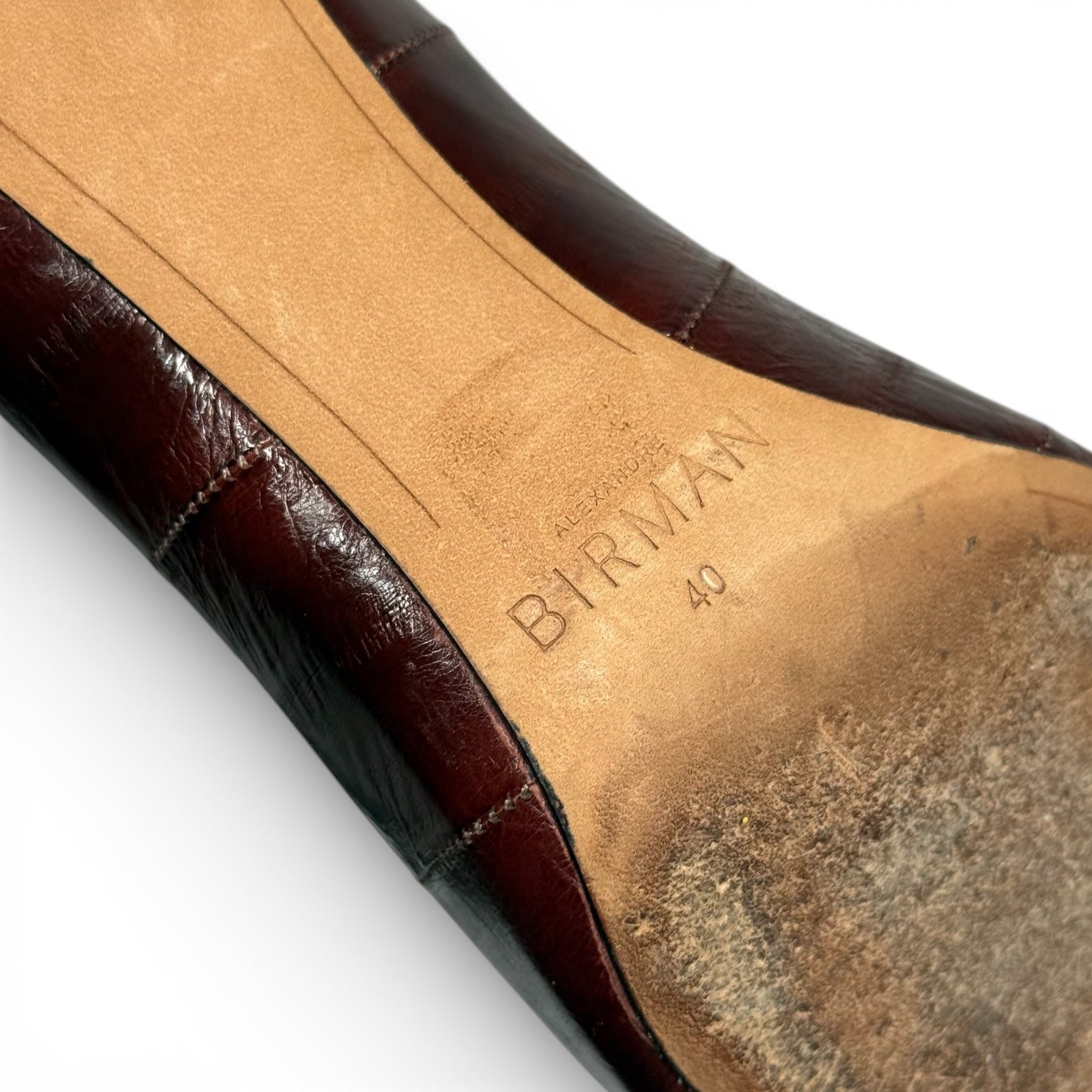 alexandre birman paneled leather pointed toe pumps