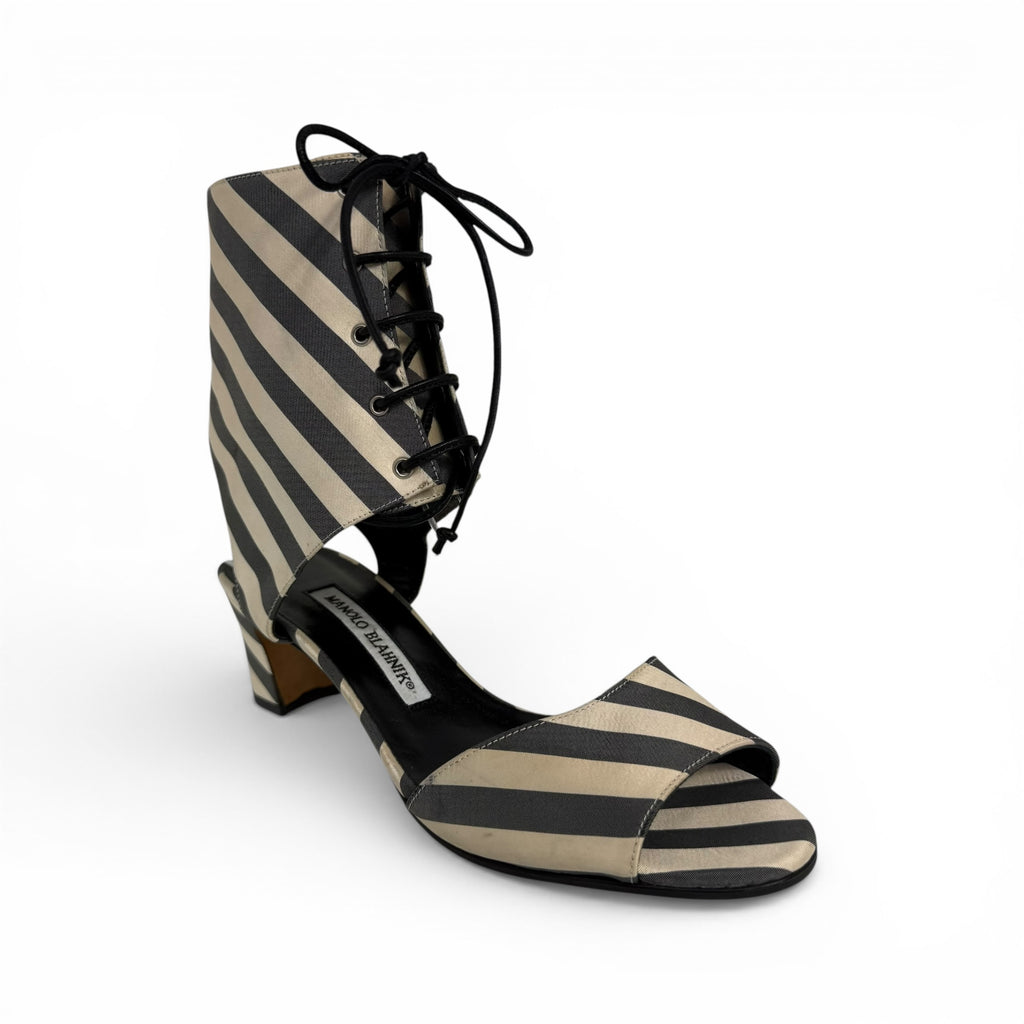 manolo blahnik 40th anniversary anna piaggi sandals