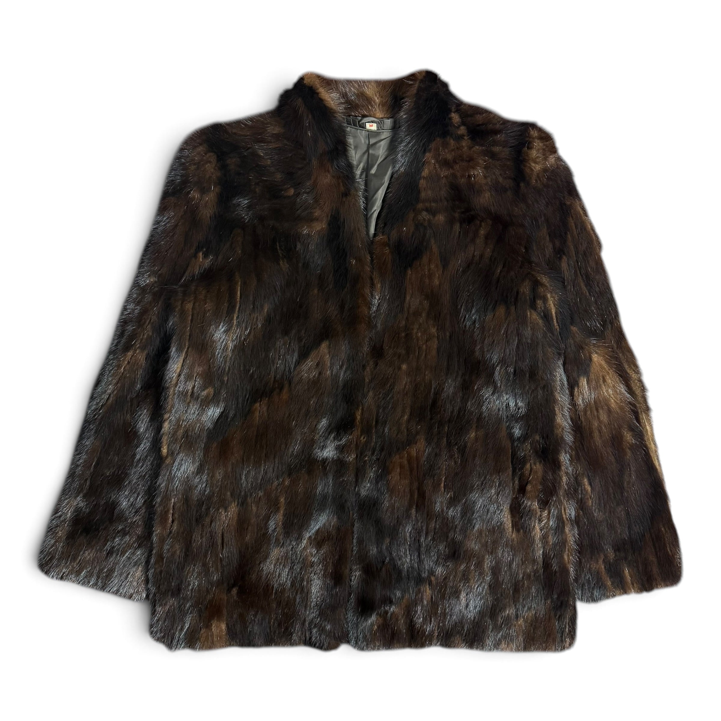 vintage genuine marten fur coat