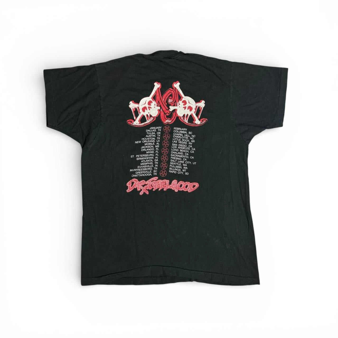 vintage motley crue dr. feelgood tee