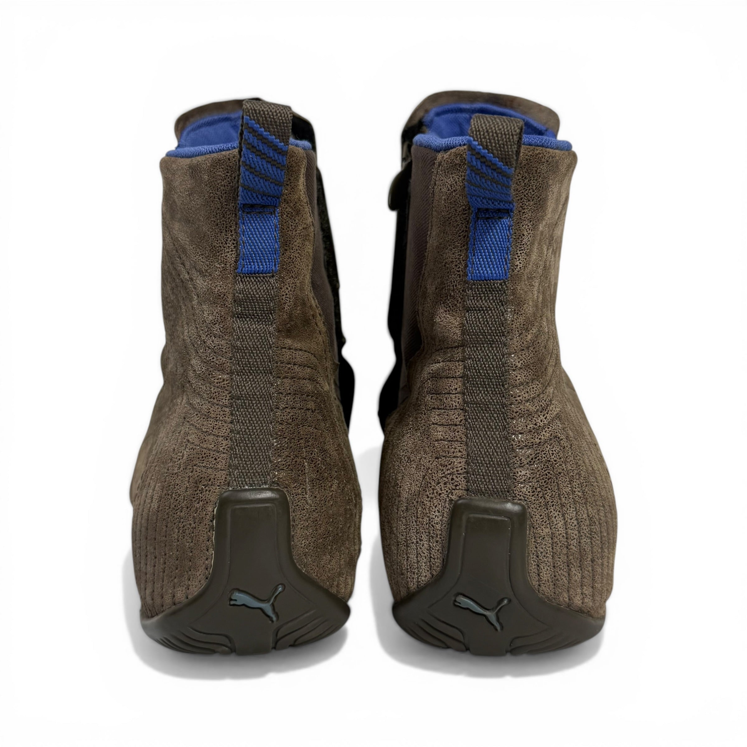 rare vintage puma choke moto boot