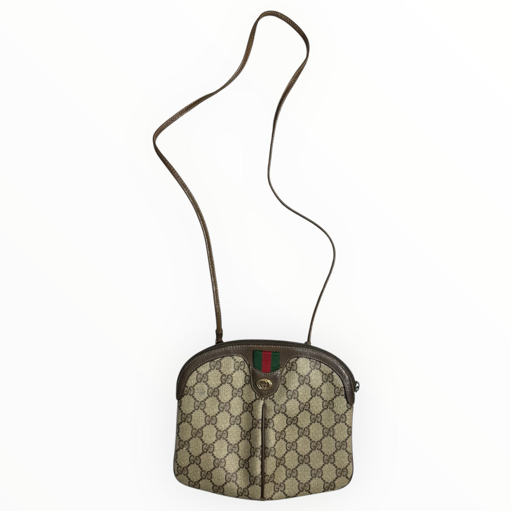 vintage gucci sherry line crossbody bag