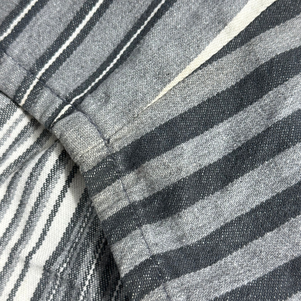 vintage marithe francois girbaud striped denim shorts