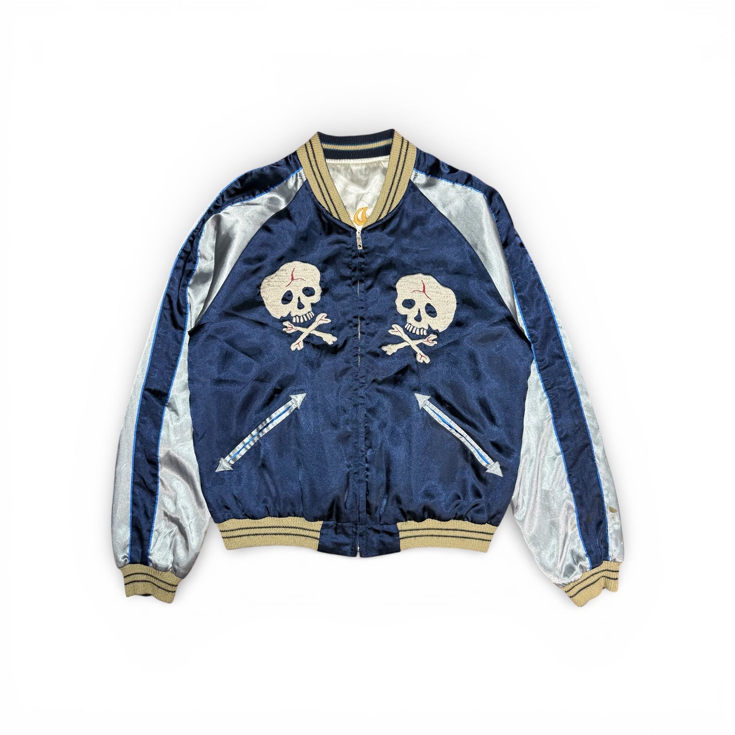 vintage tailor toyo japan skulls & dragons sukajan