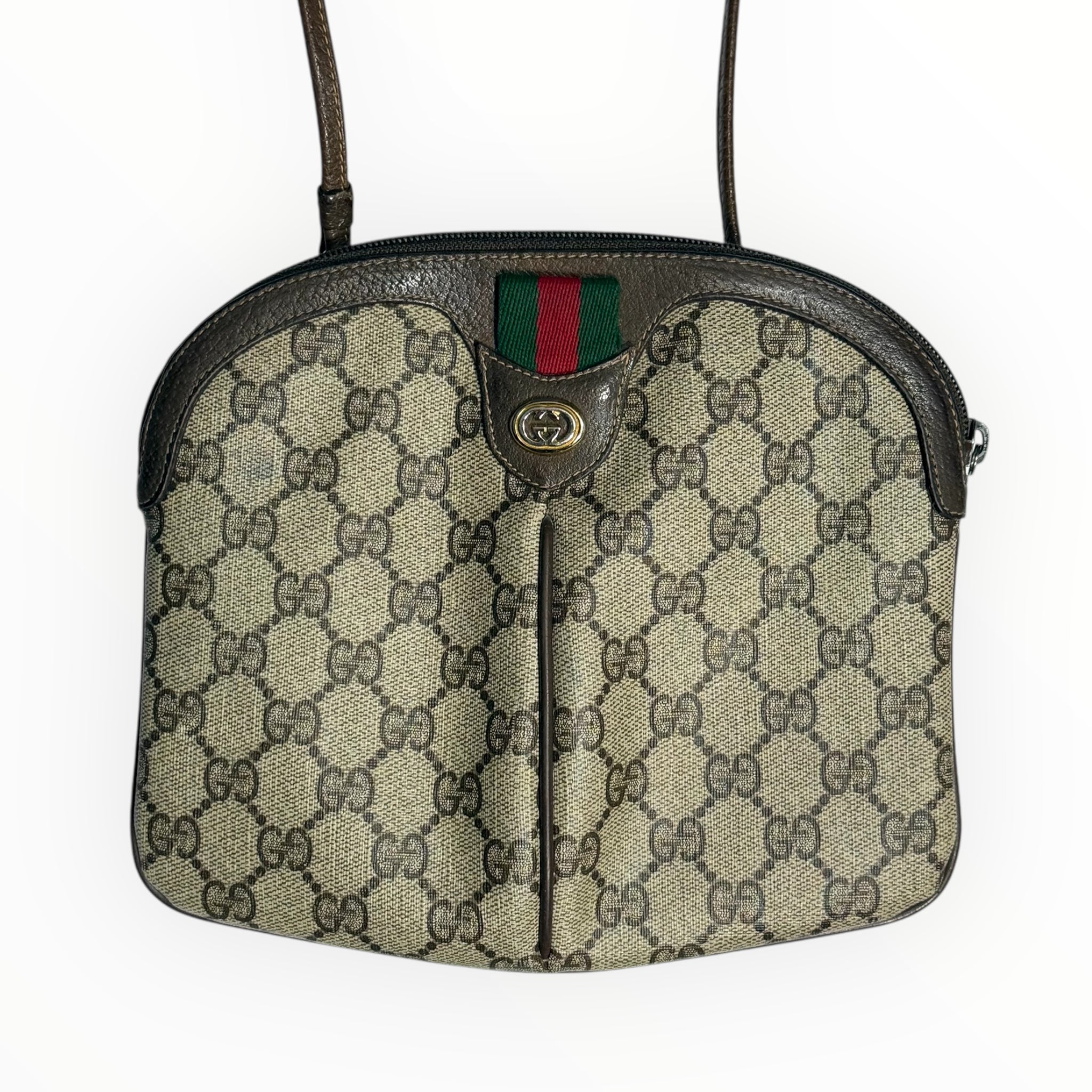 vintage gucci sherry line crossbody bag