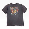 rare vintage 1987 3d emblem bad to the bone biker skull graphic tee