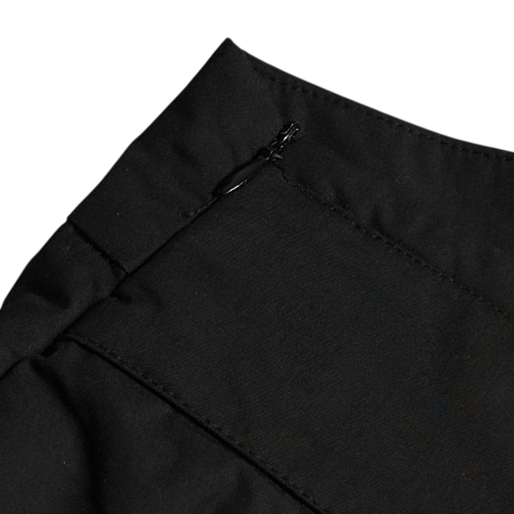 s·deer concept blackasymmetrical buckle skirt