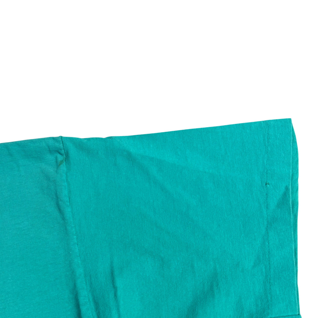 vintage 80s nuclear free zone homer alaska graphic tee