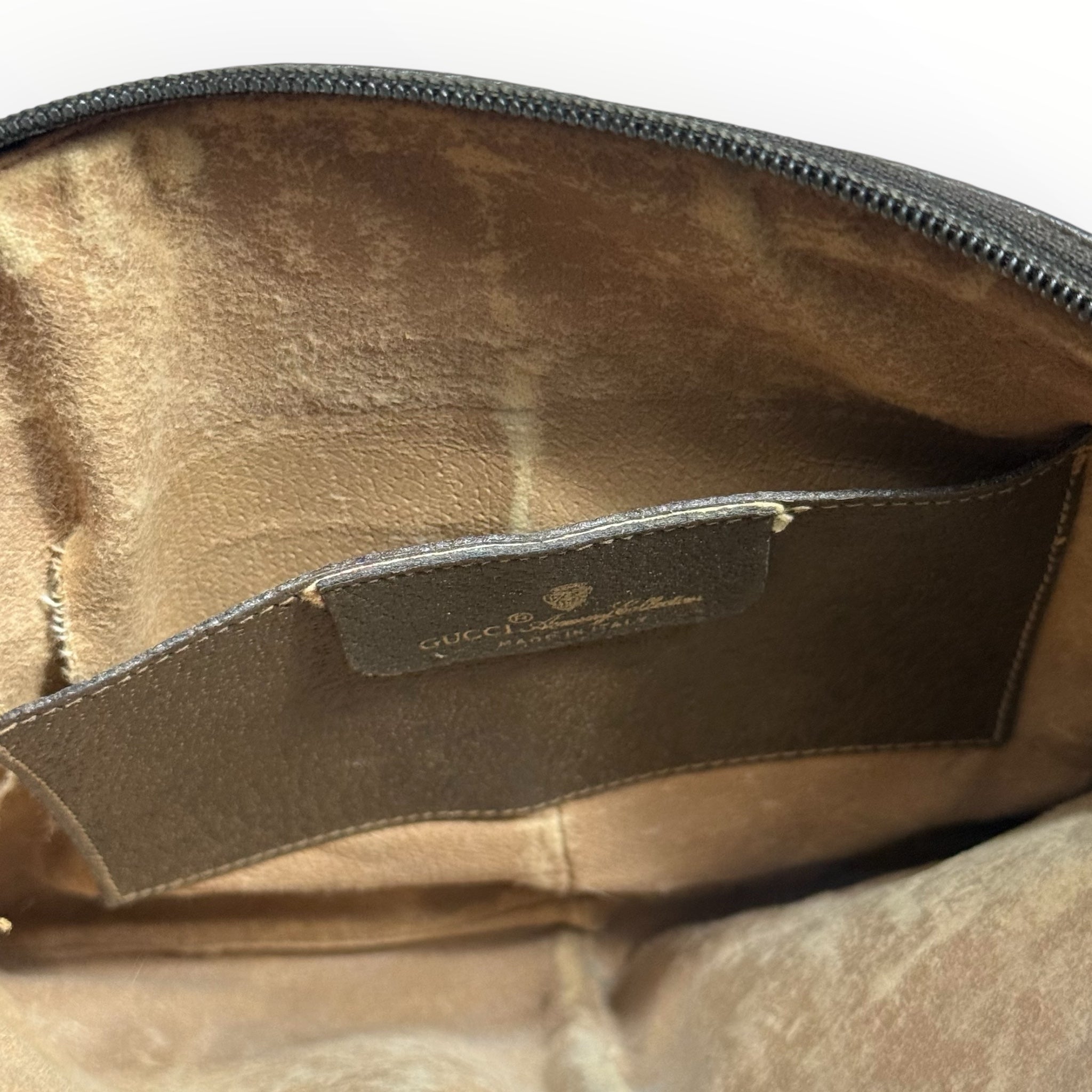 vintage gucci sherry line crossbody bag