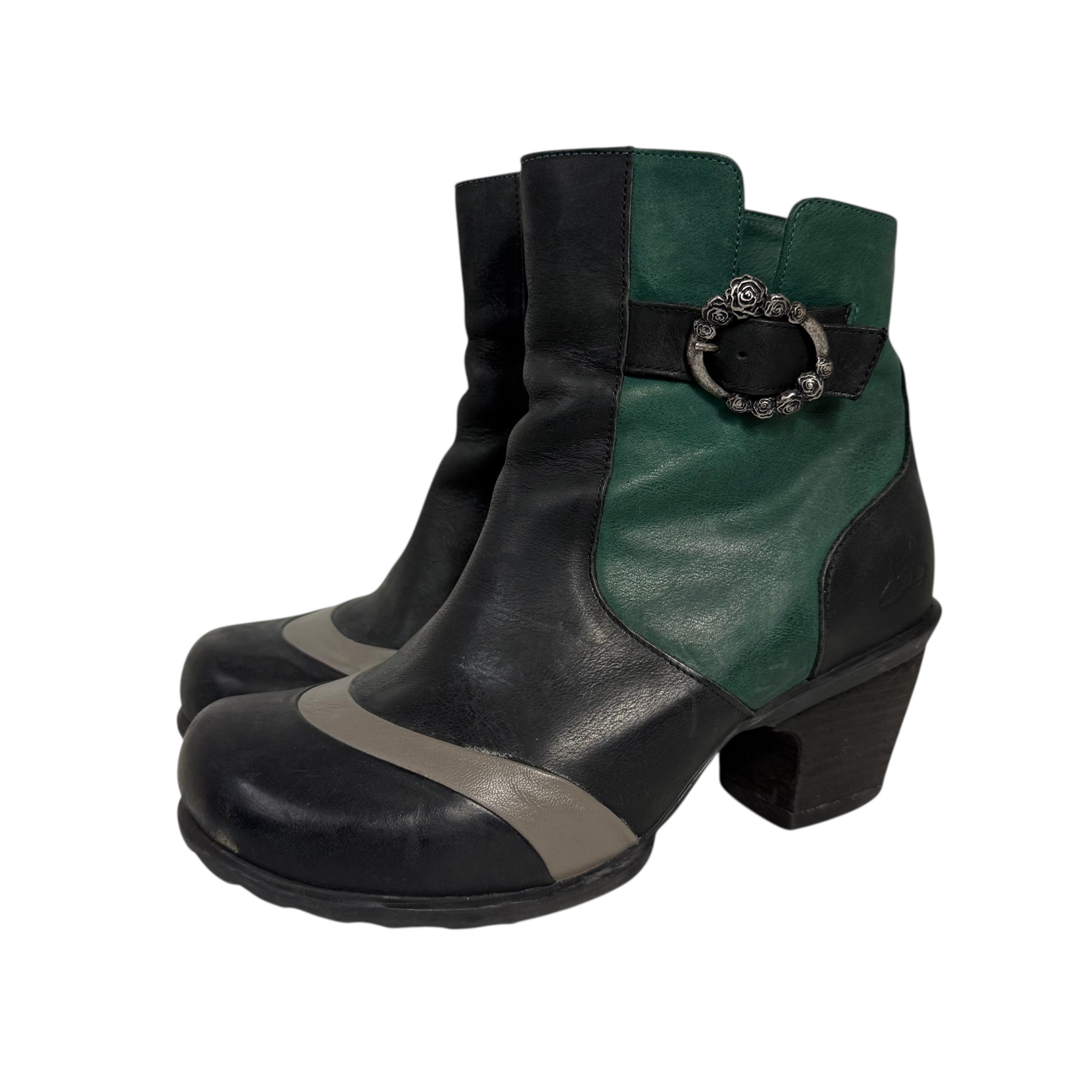 john fluevog hopeful dove rose buckle boots