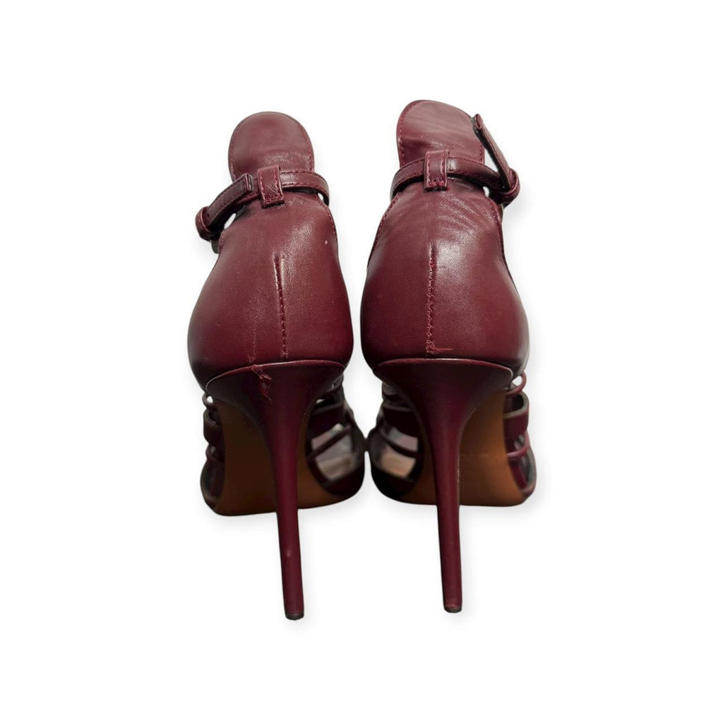 alaïa studded & caged stiletto heels