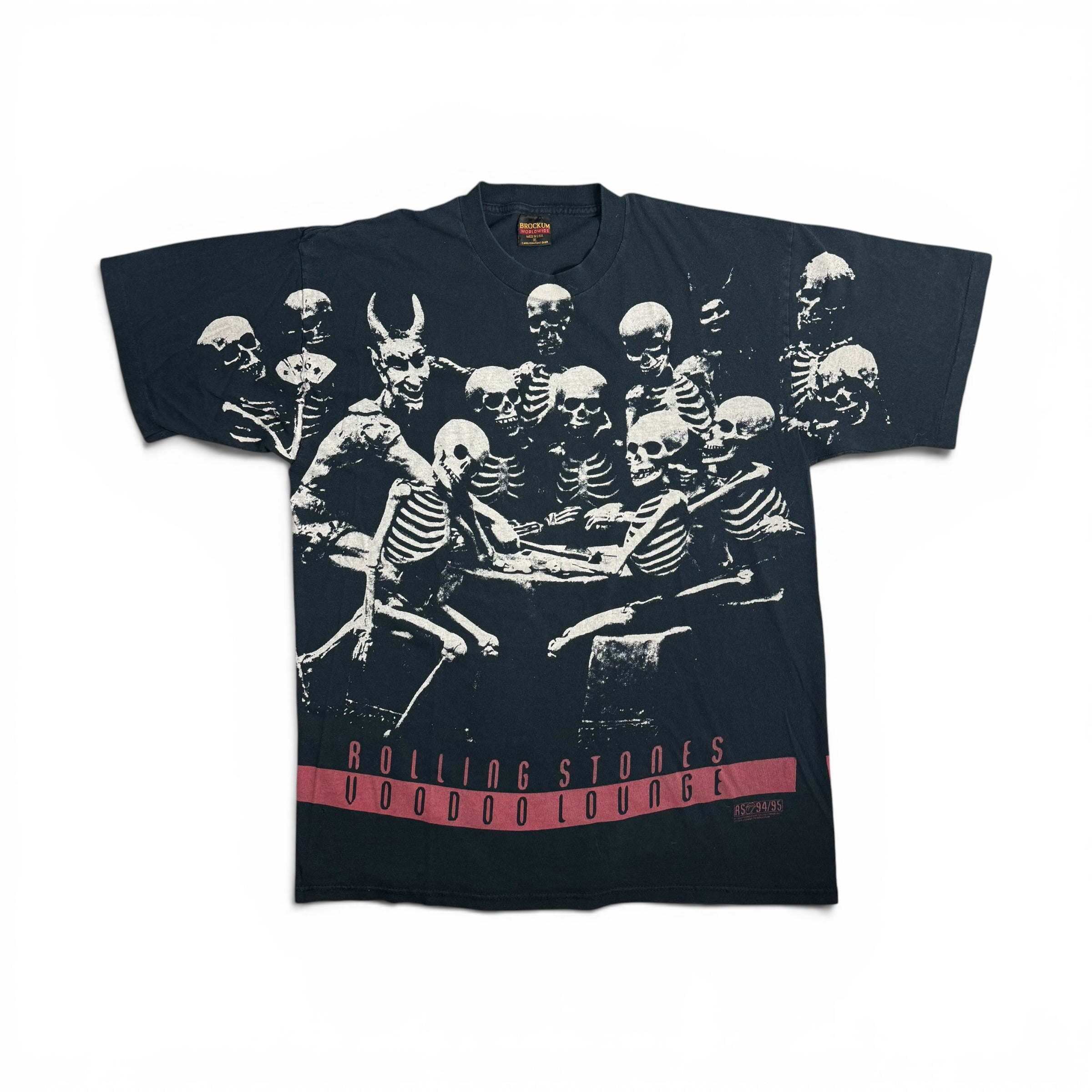 vintage 1994/95 rolling stones voodoo lounge tour shirt