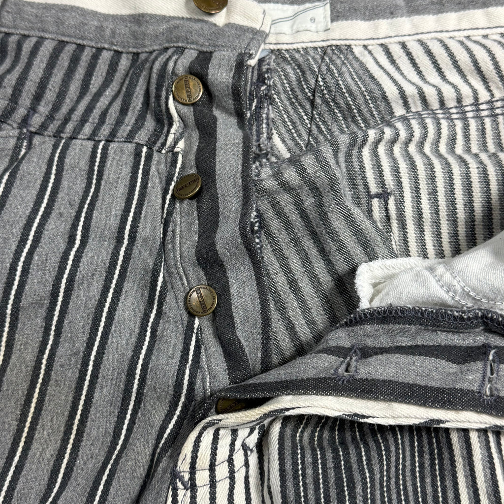 vintage marithe francois girbaud striped denim shorts