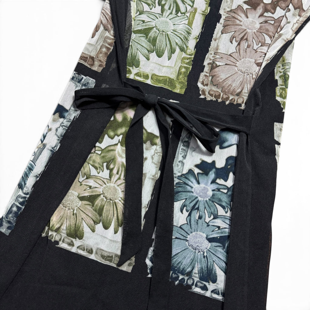 archival jean paul gaultier femme onward kashiyama floral mesh dress