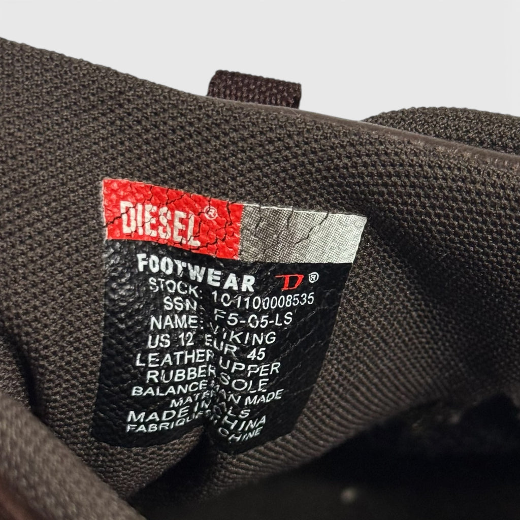 vintage diesel viking sneakers