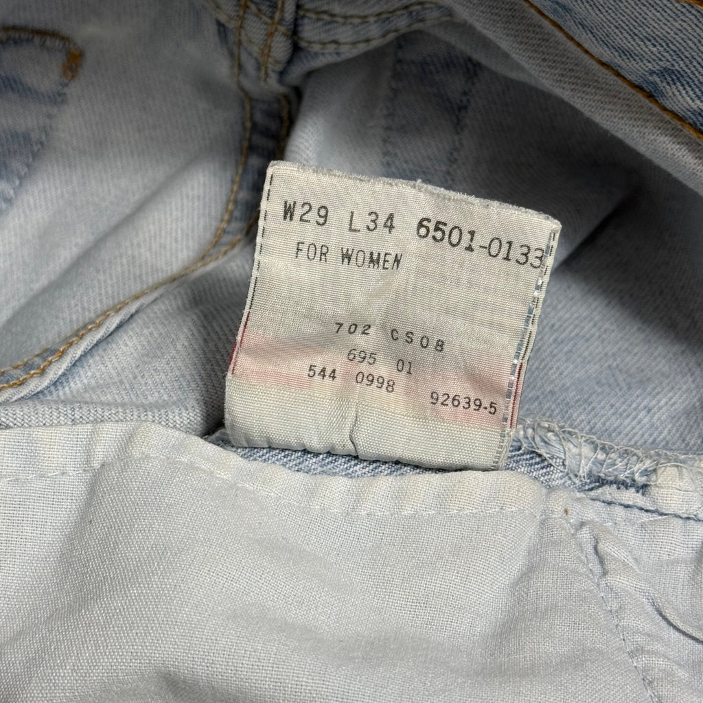 vintage 90s levi’s 501xx high waist button fly jeans