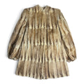 vintage 1940s great northern fur co new york muskrat paw coat