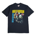 vintage 80s harley davidson plastic people barbie tee