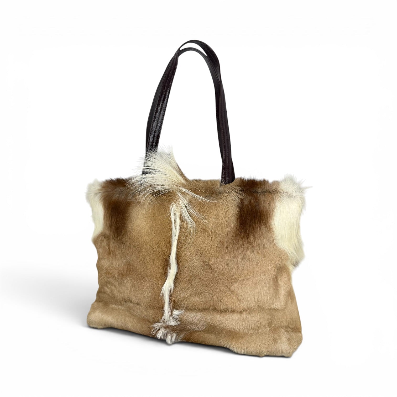 diane gail south african springbok fur tote bag