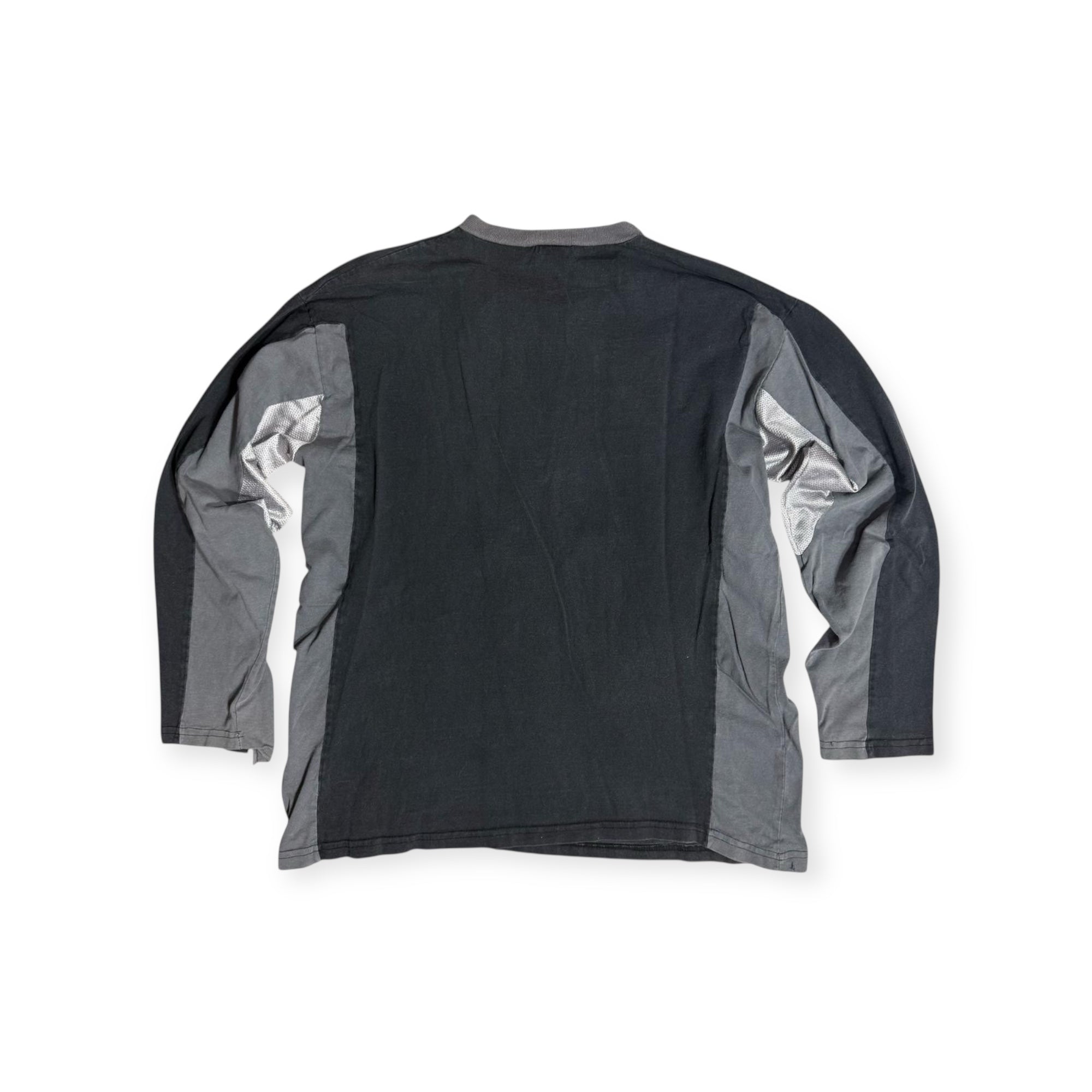 vintage 1998 korn moto jersey style long sleeve tee
